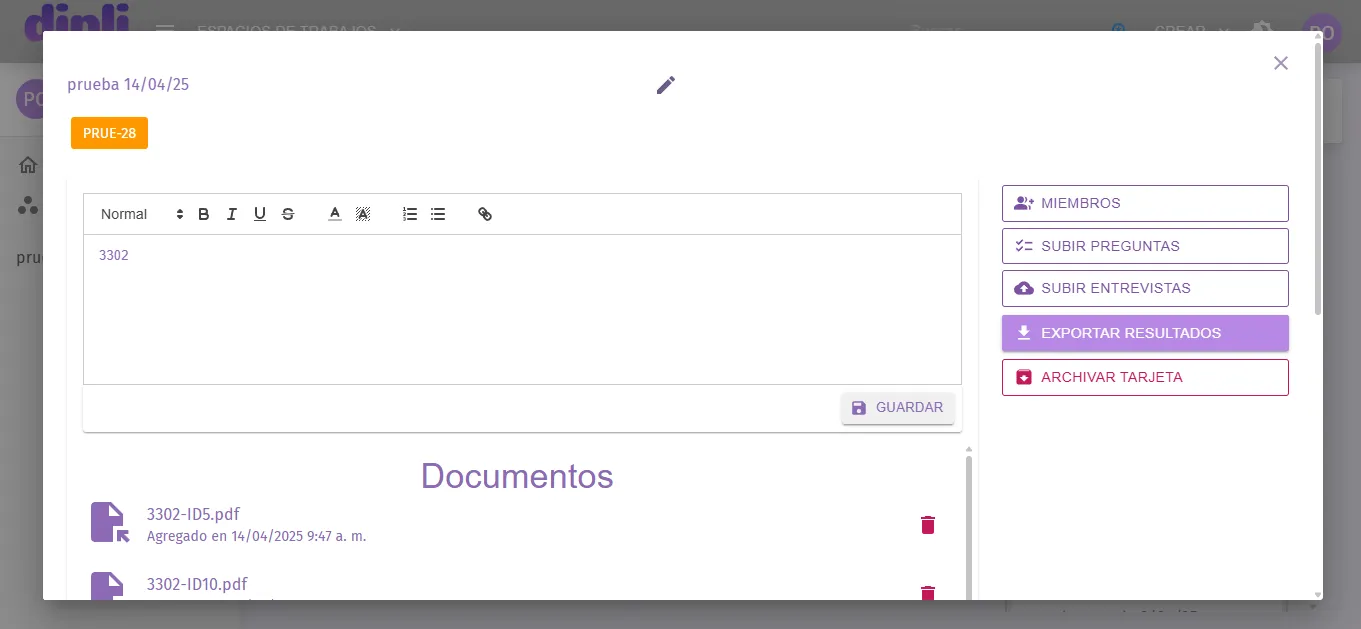 Step 3: Create a board to organize information